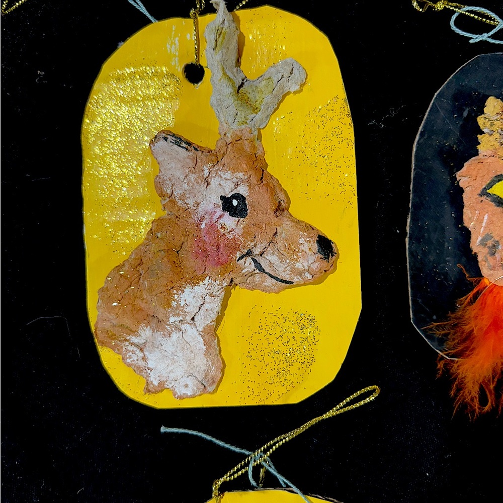 Sweet Deer ornament –artist made
